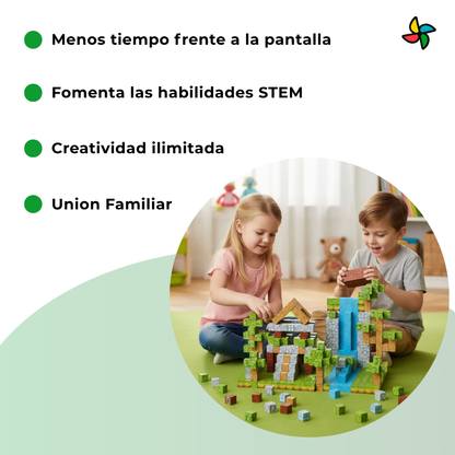 BLOQUES MAGNETICOS DE MINECRAFT